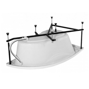 Каркас Aquanet Maldiva 150х90 Черный 184067 Каркас Aquanet Maldiva 150х90 Черный 184067