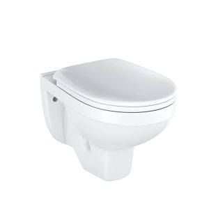 Унитаз подвесной Rosa Рио Белый глянцевый 30745 Унитаз подвесной Rosa Рио Белый глянцевый 30745