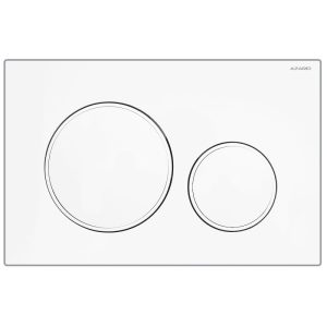 Клавиша смыва Azario New Белый глянцевый AZ-017.01 Клавиша смыва Azario New Белый глянцевый AZ-017.01