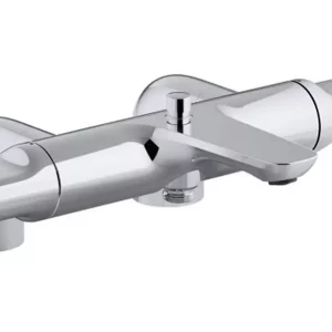 Смеситель на борт ванны Jacob Delafon Aleo термостатический E72287-CP Смеситель на борт ванны Jacob Delafon Aleo термостатический E72287-CP