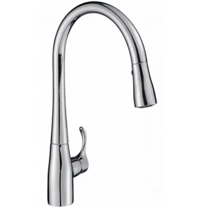 Смеситель для кухни Jacob Delafon Simplice вытяжной излив 596D-CP Смеситель для кухни Jacob Delafon Simplice вытяжной излив 596D-CP