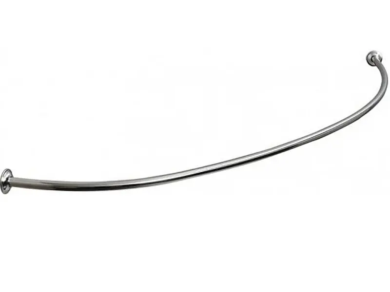 Карниз для ванны Aquatek Вирго 150х100 Хром KARN-0000010 Карниз для ванны Aquatek Вирго 150х100 Хром KARN-0000010