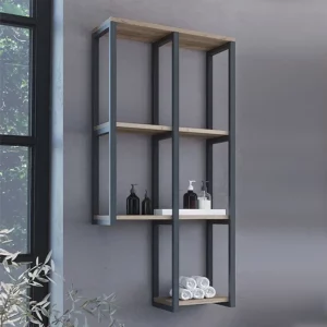 Шкаф навесной Comforty Порто 50 Дуб дымчатый 00-00010675CF