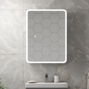 Шкаф зеркальный Агата Emotion 60 с сенсором и розеткой Белый МВК028 Шкаф зеркальный Агата Emotion 60 с сенсором и розеткой Белый МВК028