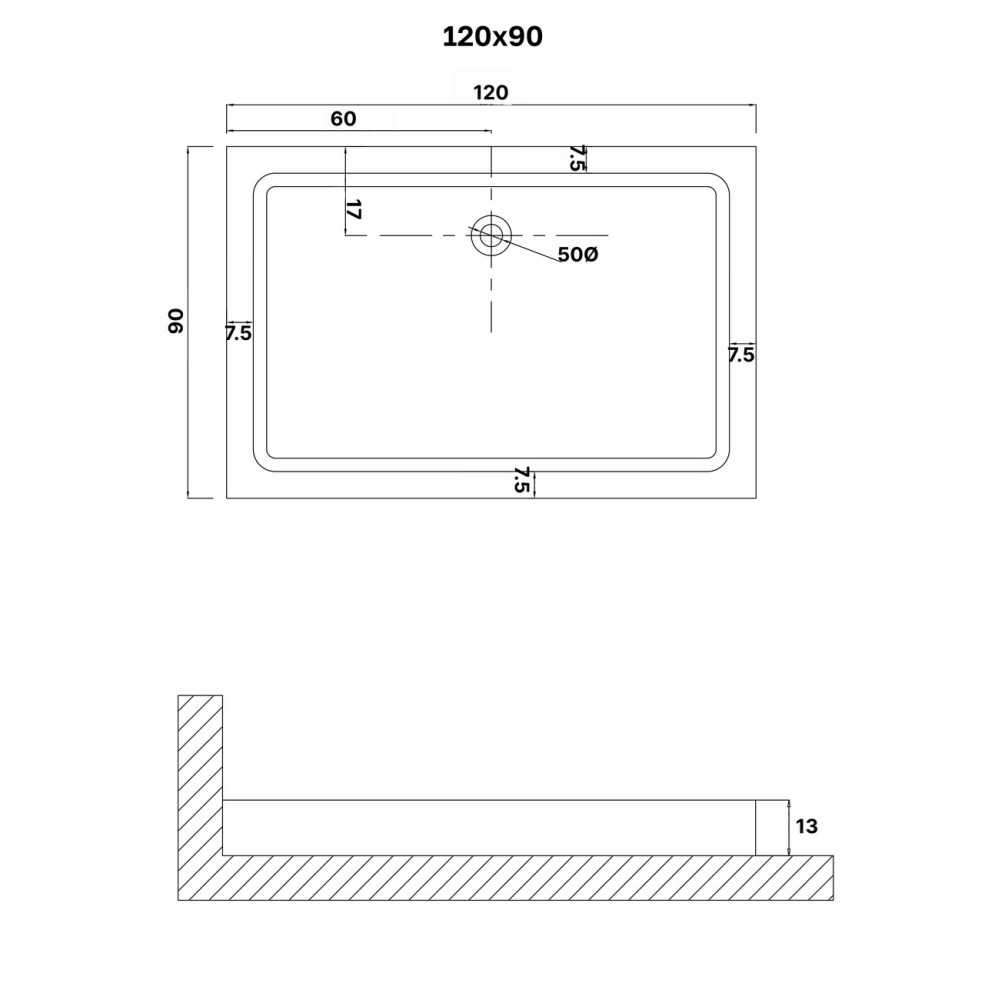 Душевой поддон Niagara Eco 120х90 Белый глянцевый NG-P1290-14Q Душевой поддон Niagara Eco 120х90 Белый глянцевый NG-P1290-14Q — изображение 2
