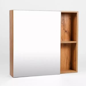 Шкаф зеркальный Viant Бостон 70 Дуб Вотан VBOS70-ZSH Шкаф зеркальный Viant Бостон 70 Дуб Вотан VBOS70-ZSH