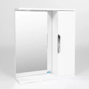 Шкаф зеркальный Viant Лима 70 Белый VLIM70-ZSH Шкаф зеркальный Viant Лима 70 Белый VLIM70-ZSH