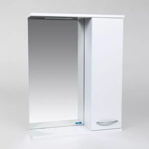 Шкаф зеркальный Viant Прага 55 правый Белый VPRA55-ZSHR Шкаф зеркальный Viant Прага 55 правый Белый VPRA55-ZSHR