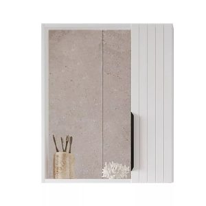 Шкаф зеркальный Viant Сицилия 80 правый Белый VSIC50BEL-ZSH Шкаф зеркальный Viant Сицилия 80 правый Белый VSIC50BEL-ZSH