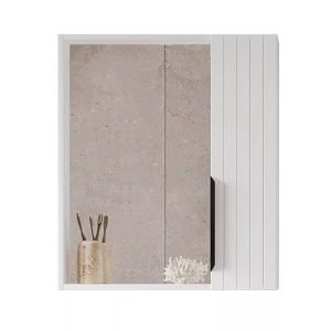 Шкаф зеркальный Viant Сицилия 60 правый Белый VSIC60BEL-ZSH Шкаф зеркальный Viant Сицилия 60 правый Белый VSIC60BEL-ZSH